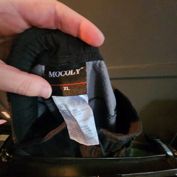 Women's Black and Gray Pants - Picture 2 of 2